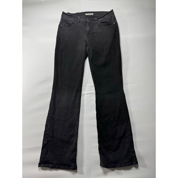 Levi's Women's Classic Bootcut Black Denim Jeans - Size 12M (31x30.5) - Picture 1 of 8